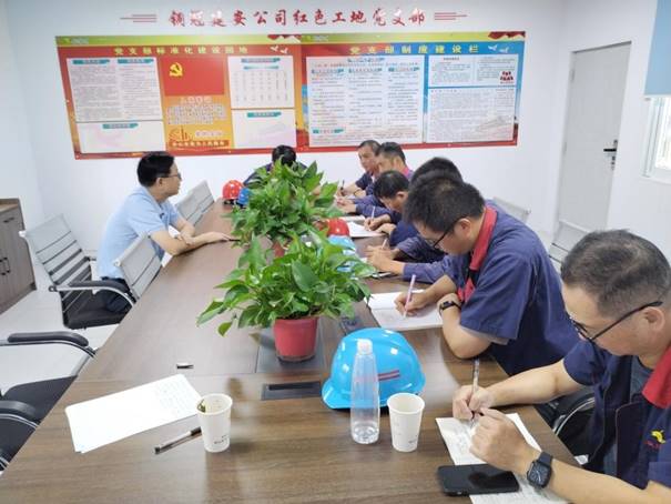 公司開展第三季度安全、環(huán)保、消防綜合檢查 